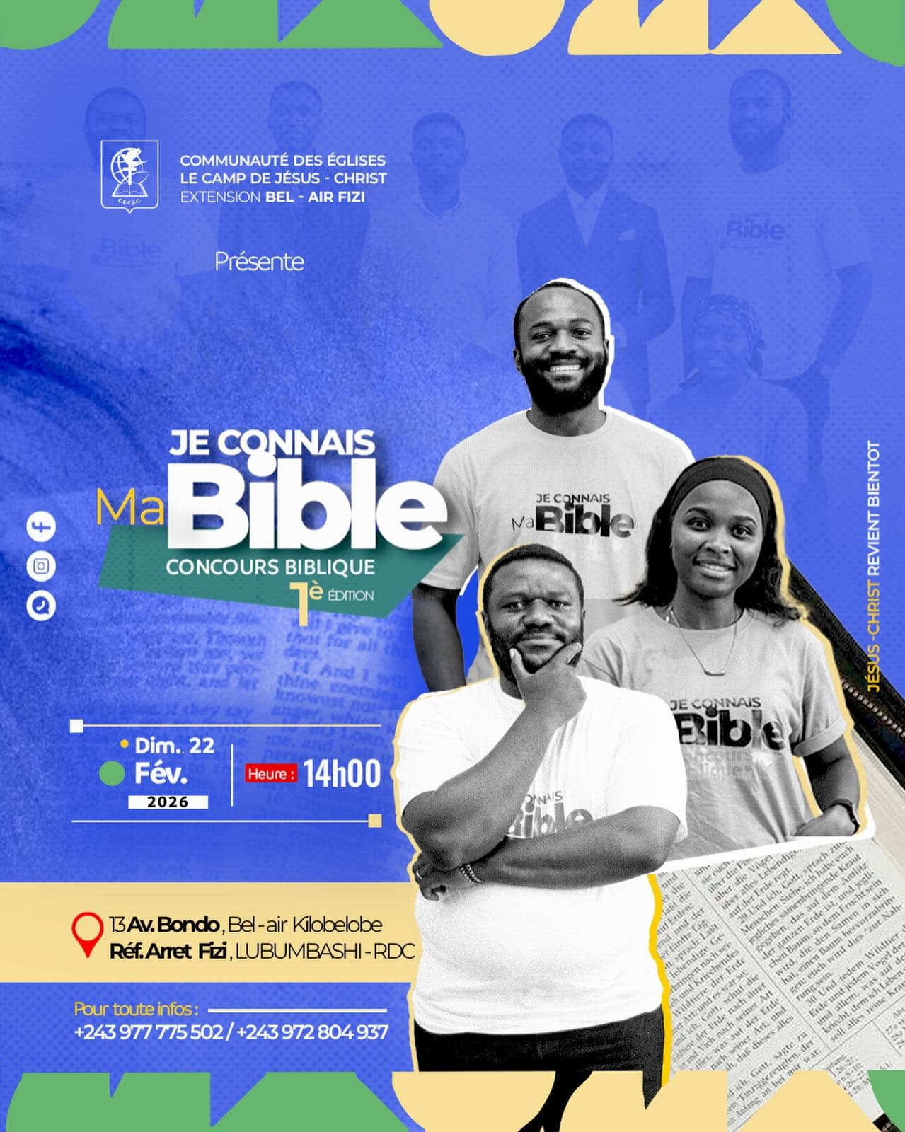 Je Connais Ma Bible — 1ère édition